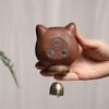 Creative Wooden Cute Dog Doorbell Animal Theme Decorative Cartoon Door Bell Entry Reminder Wind Chime Doorbell Ornament Home
