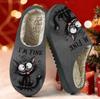 Casual Cotton Shoes - Cute Cartoon Home Slippers for Both Men and Women