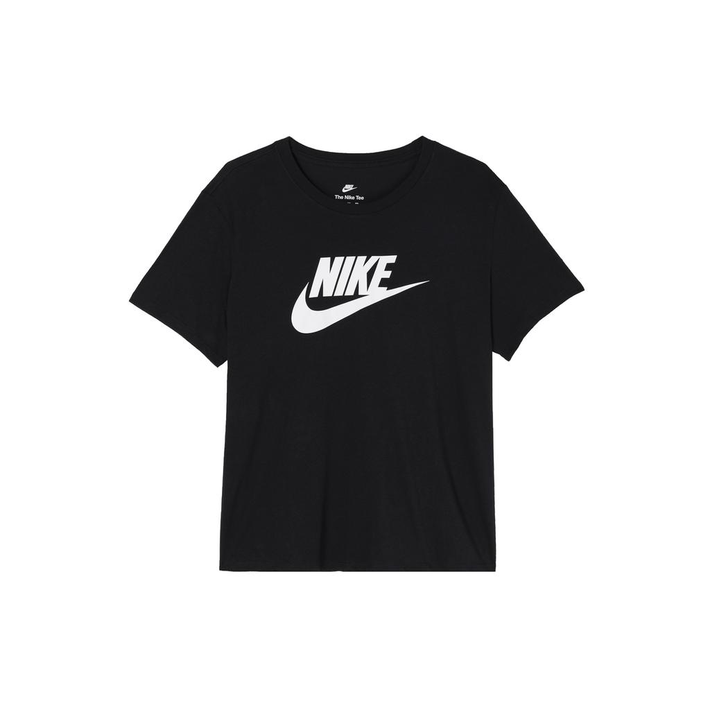New Nike Sportswear Essentials Women's Logo T-Shirt Black DX7907-010