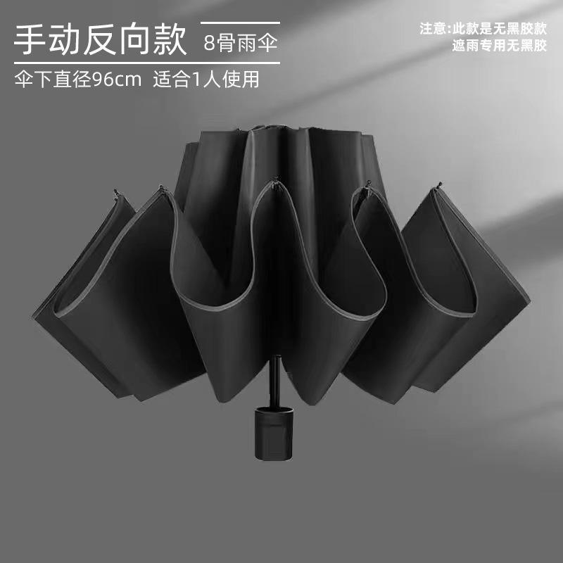Automatic Umbrella Large Weather and Rain Parasol Women's Thickened and Enlarged Folding Umbrella Sun Protection UV Protection Sun Umbrella