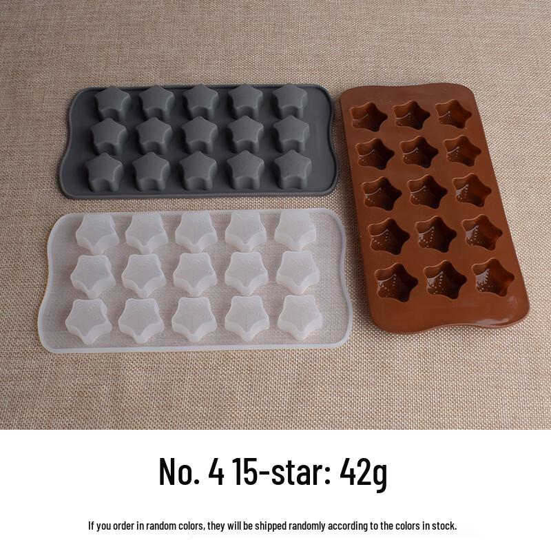 Moon and Star Silicone Baking Mold Set