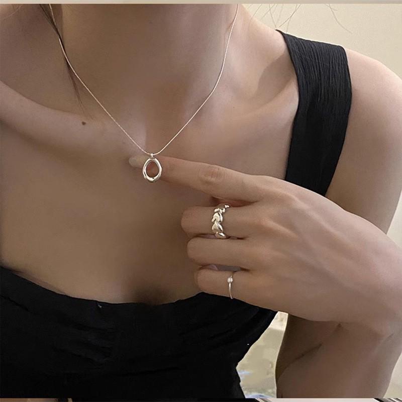 Elegant Heart Bow Pearl Necklace for Women - Non-fading, High-End, Versatile, New Style