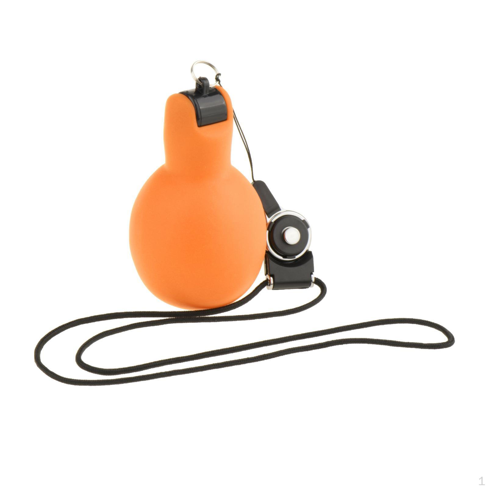 

Ручной свисток Легкий ПВХ Ручной для Экстренных случаев Тренеры по баскетболу Спортивные судьи оранжевый