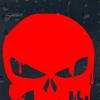 Stickers Car Sticker Self-adhesive Waterproof PET Reflective Material Skull Bloody Design for