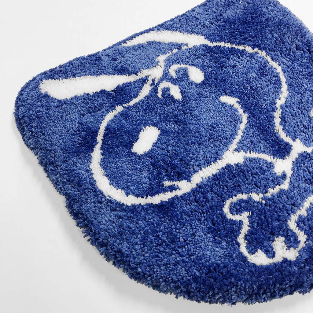 Senko Snoopy Surf Up Toilet Lid Cover for 67245 Cleaning, Navy,