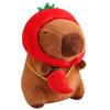 The Same Style Transforms Into A Capybara Doll Cute Vegetable Capybara Kapibara Plush Toy Children'S Birthday Gift