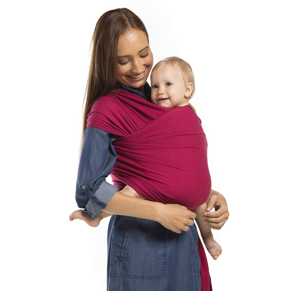 

Уникальная эластичная переноска Boba Wrap baby, подходящая для новорожденных и детей весом до 15 кг, переноска-кенгуру, (Сангрия)
