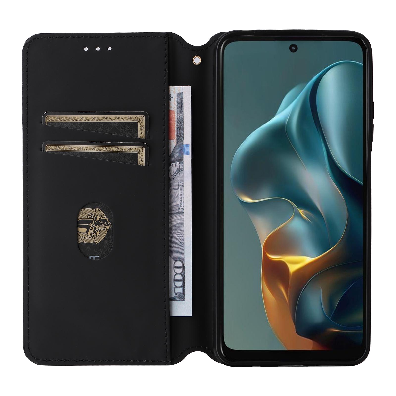 

For Motorola Moto G05 4G/E15 4G Wallet Case Rhombus Imprinted Leather Phone Cover Blue