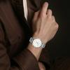 CASIO Quartz Movement Stainless Steel Strap Watch Unisex White Dial LTP-VT04D-7A