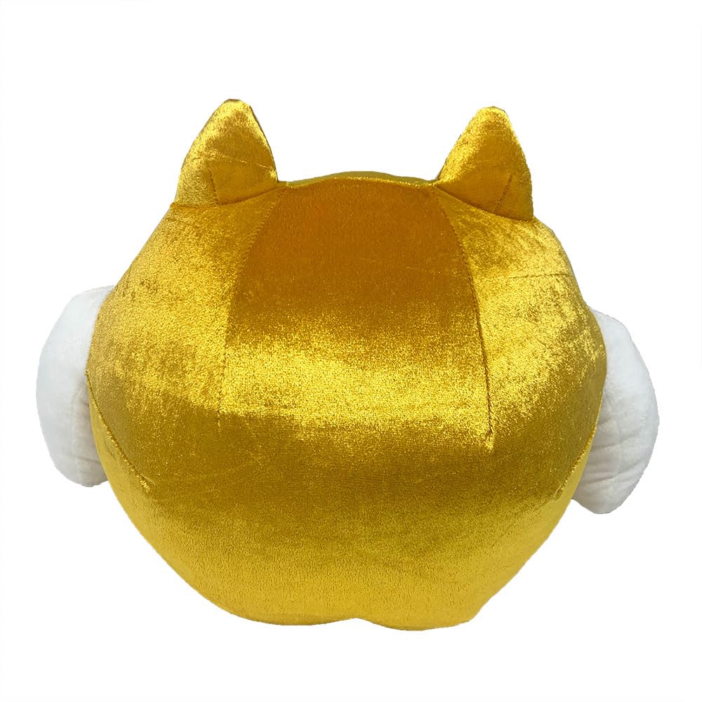 The Battle Cats Big Plush Gold Cat 28 x 31 x 22 Official Extra Large Toy, Builder, Approx. cm, Merchandise,