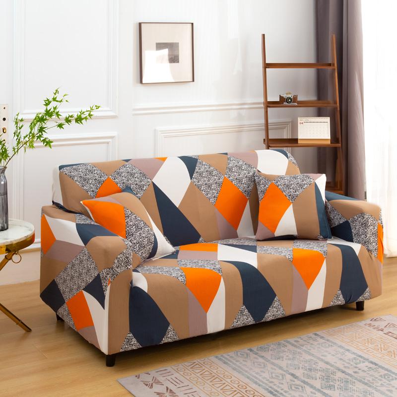 

Эластичные чехлы с цветочным принтом, эластичные чехлы для диванов для гостиной, угловой чехол для дивана, секционный чехол для кресла 1/2/3/4 сиденья 1-seat 90-140cm