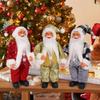12-Inch Realistic Santa Claus Ornament: Cute, Creative Holiday Decoration