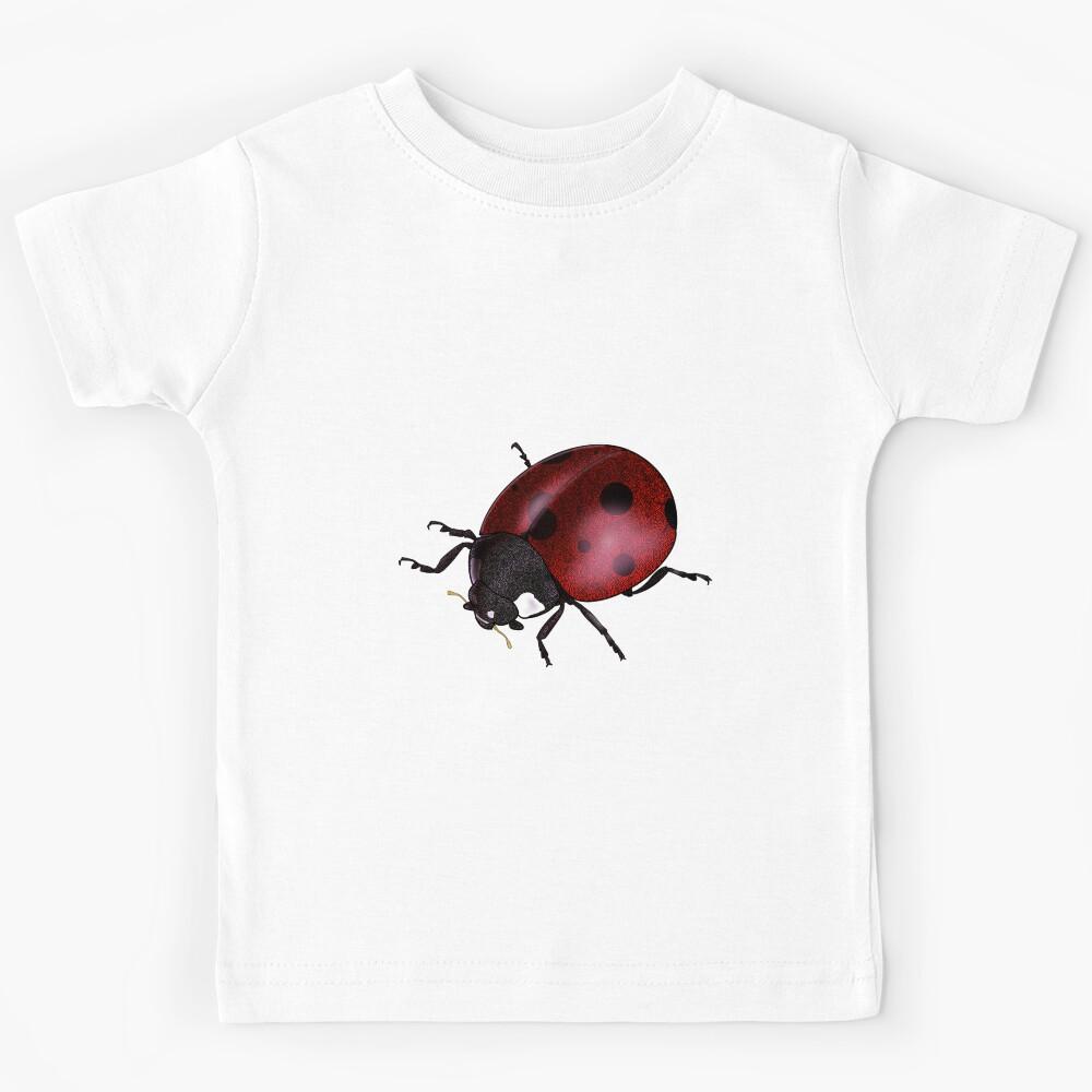 Ladybug in Red Kids T-Shirt 150