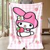 Soft Flannel Blanket Lightweight Cozy Bedroom Living Room CoverMy Melody