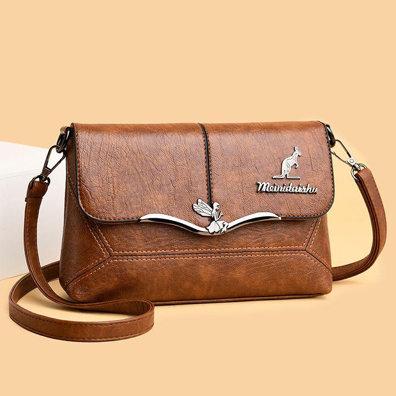 Buy New Soft Leather Large Capacity OneShoulder Crossbody Bag at