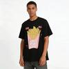 Fries Before Guys Funny Slogan Print Casual Top Pure Cotton T-shirt