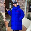 Fashionable Women's Hooded Thicken Down Cotton Jacket with Winter Warmth