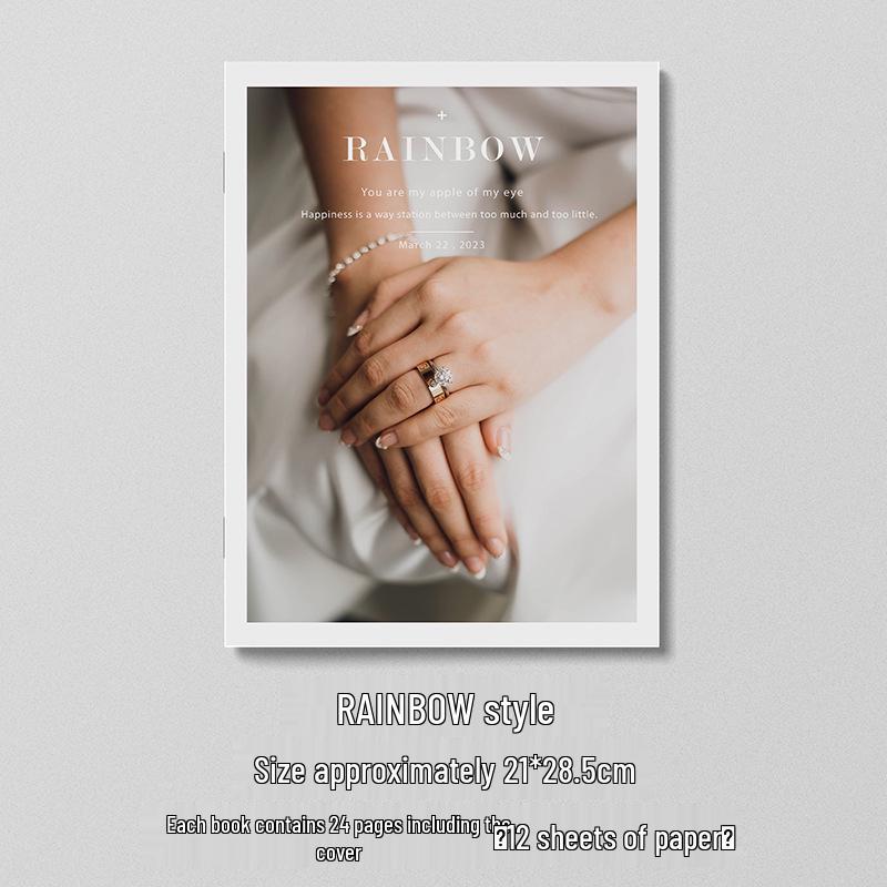 Minimalist English Magazine-Style Background Props for Live Broadcast & Street Photography, Model Room & Homestay Decor
