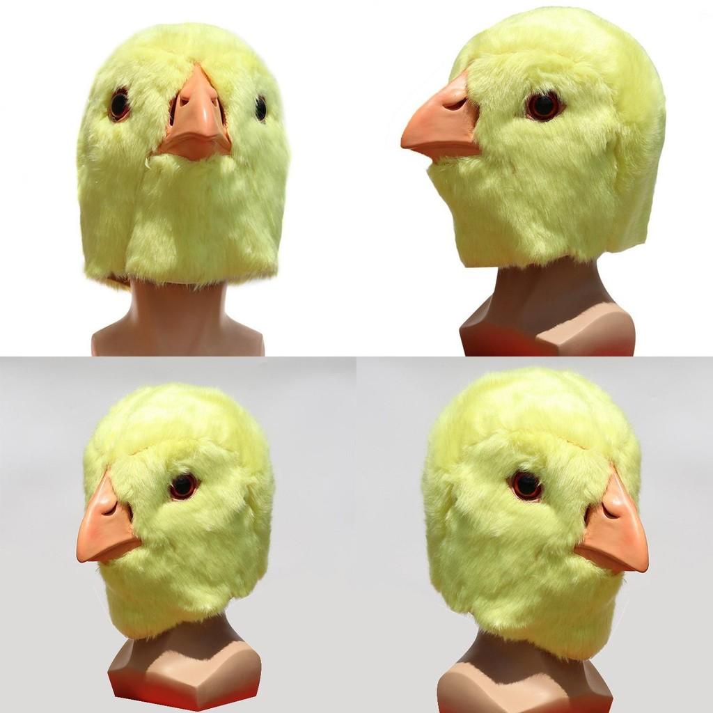 Chick Character Animal Latex Mask For Halloween Events And Costume Creative