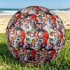 DRAGON BALL Print Size 5 Soccer Ball, PU Wear Resistant Football for Match Training and Daily Practice, Birthday Gift for Soccer Fans