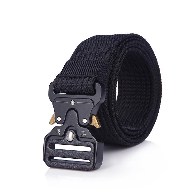 Men's Tactical Outdoor Cobra Quick-Release Nylon Belt
