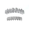 Accessories Hip Hop Grillz 5A Cubic Zirconia Fashion Brass Vintage Jewelry Real Gold Plated Grills Teeth Grillz