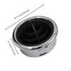 Swiveling Climate Control Vent With | Adjustable, Round Air Conditioning Outlet, for RV