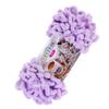 5 Stück 100g/Rolle Flauschiges Fingerloop-Garn Ohne Nadeln Polyester Dickes Riesen-Chenille-Garn für Handgestrickte Decken Schals