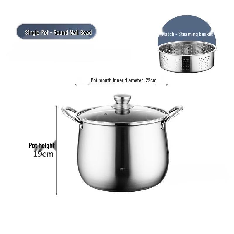 

Soup Pot with Steamer