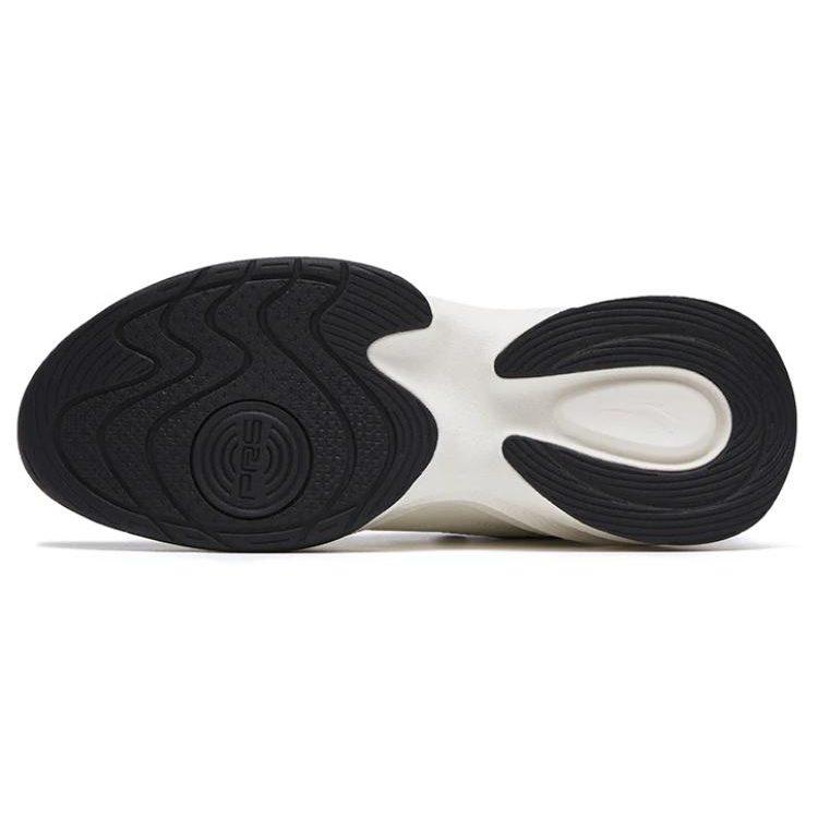 Anta Abrasion Resistant Breathable Low top Training Shoes Women's Black White 122317756-3