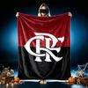 1pc Cozy Print Blanket, CR Monogram Blanket Appropriate for Home Picnic and Travel Adventures