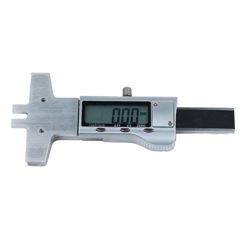 High Precisions Aluminum Guitar String Height Ruler With Digital Readout For Luthiers And Musicians