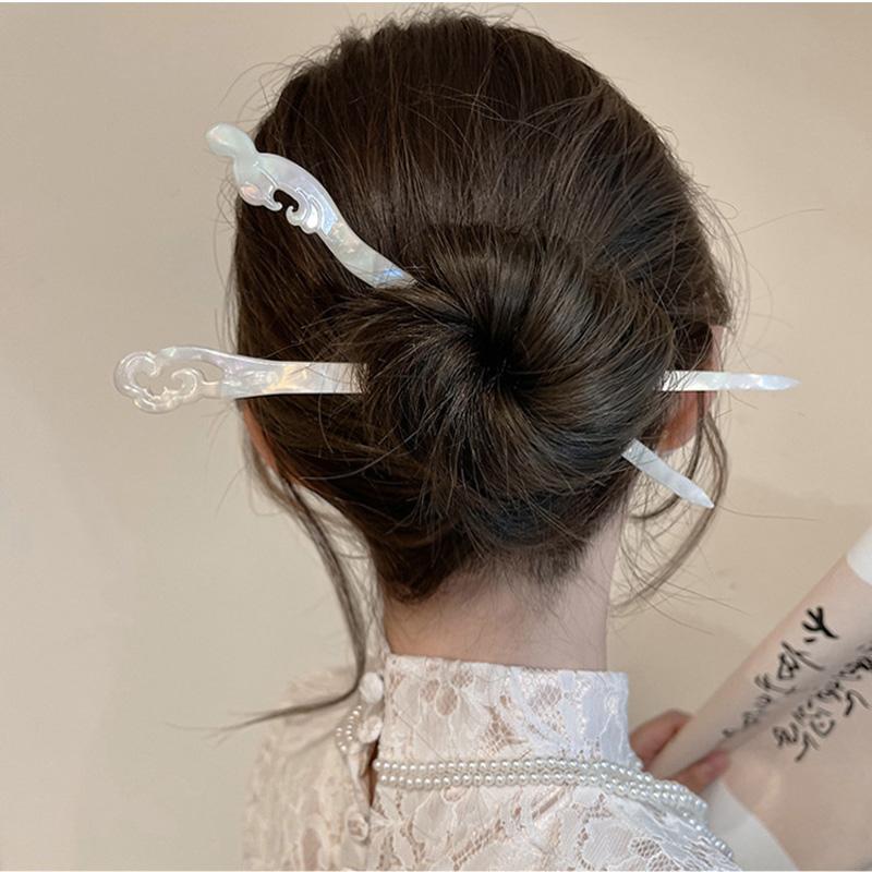 High-End Tägliches Einfaches Retro Antiker Stil Haarnadel Artefakt Haarnadel Weiblich Chinesischer Stil Haarnadel Kopfschmuck Hochzeitshaarschmuck