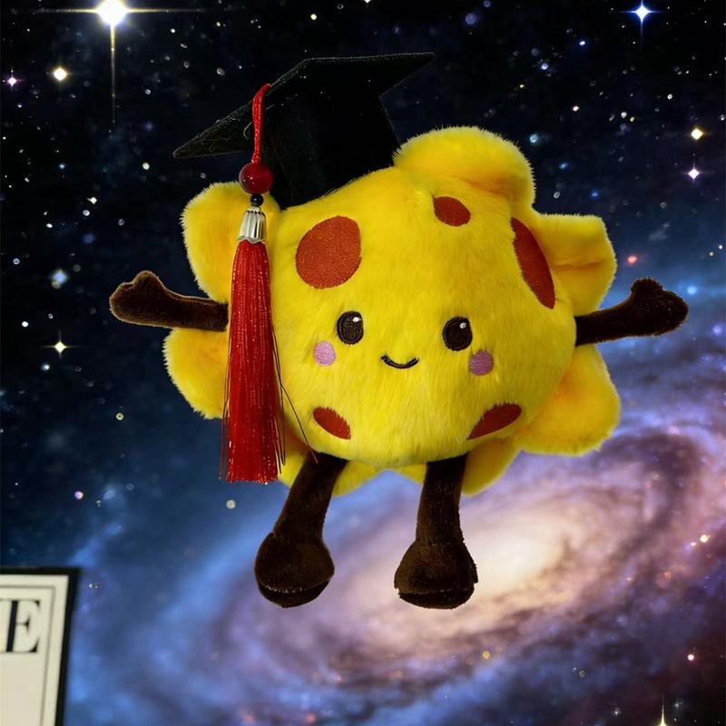 Cartoon Ph.D. Planet Plush Toy Peluche Stuffed Earth Mars Saturn Venus Solar System Soft Creative Doll Kids Birthday Gift