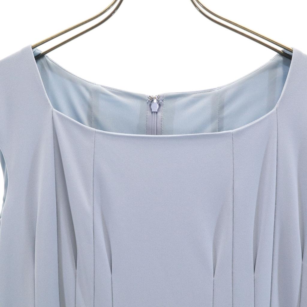 CHRISCELIN made in Japan French sleeve one piece 38 light blue Women Used