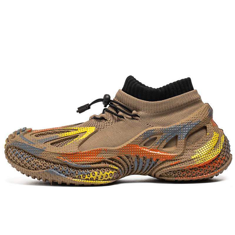 

Модные вязаные повседневные кроссовки мужские дизайнерские мужские туфли летние тренировочные туфли беговые на платформе спортивная обувь мужские zapatillas hombre 39