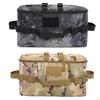 Camping Storage Bag Box 13.4x6.7x7.5inch Pot Pan Cookware Organizer Car Trunk Convenient