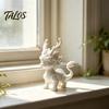3D-gedruckte Qilin-Statue, Traditionelle Chinesische Mythische Bestie Figur, Glücks- und Segensfigur für Schreibtisch, Feng Shui Ornament