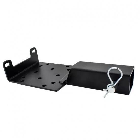 Winch Hitch Bracket Universal Receiver Trailer Bar ATV UTV Truck Mounting Plate Winch Fixing