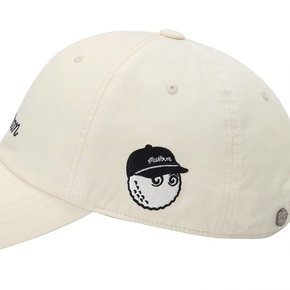 MALBON GOLF Malbon Basic Logo Script Cap Off White