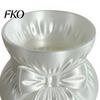 Dried Flower Vase Container Silk Drawstring Vase, 3D Printed Pen Holder, Makeup Brush Mini Round Storage Tube With Lid And Organizer for Jewelry Small