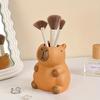 Cute Capybara Pen Holder Makeup Brush Organizer Perfect for Office Desk Decor and Creative Storage Solution Pen Holder for Des