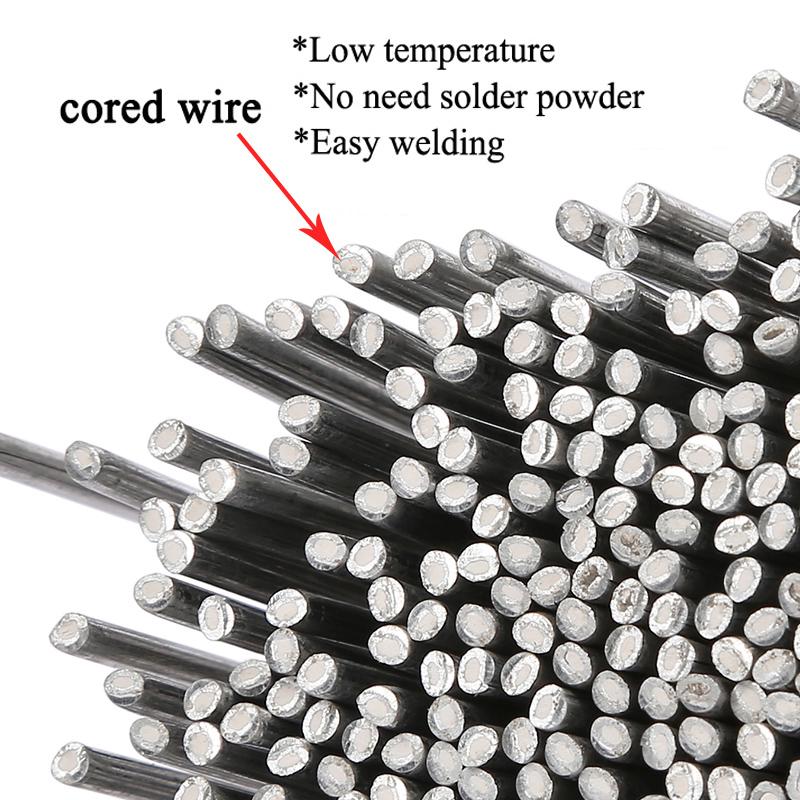 20Pcs Aluminium Flux Cored Weld Wire Easy Melt Welding Rod For Welding Soldering