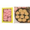 10x Cartoon Fun Biscuits Mould Set Halloween Pumpkin Cookie Cutter Stamp Plastic Biscuit Pastry Cutters Cake Decors