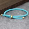 Simple Style Rope Bracelet For Men Unfading 6 Colors Grade A 4mm Thread Luck Red Braslet Valentine Day Gift Pulsera Cuerda