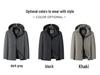 Men's 2025 Winter Removable Liner Down Jacket: Thick Warm White Duck Down Business Casual Coat