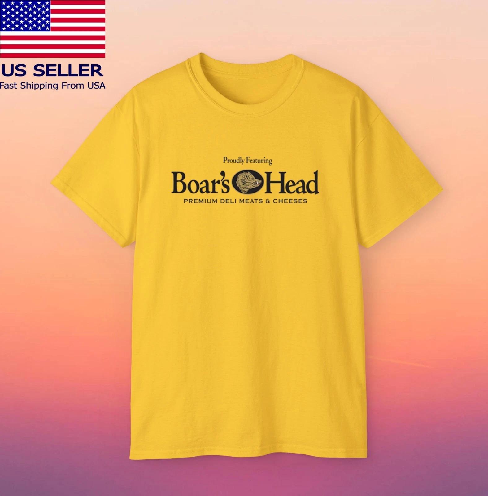 BOAR S HEAD Deli Meats Men s Yellow Size S-5XL S