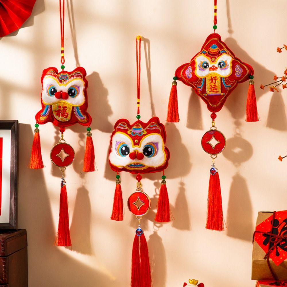 Chinese Style New Years Decoration Traditional Horse Year Hanging Ornaments  Party Decoration