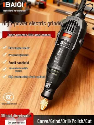Electric Drill & Grinder for Woodworking and Jade Cutting
