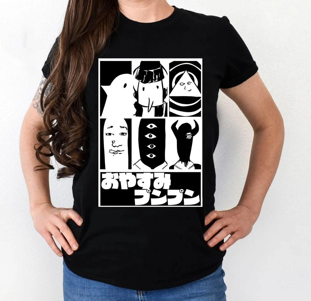 

Oyasumi Goodnight Punpun New T-shirt Anime Shirt, Aiko Tanaka Manga Graphic Tee S